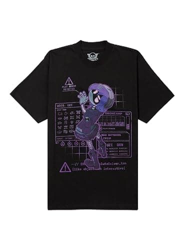 Hot Topic Murder Drones Uzi Heavyweight T-Shirt Black SM - Image 1