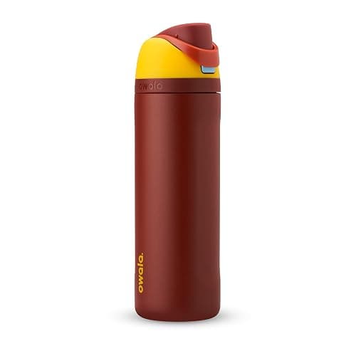 Owala Marvel FreeSip Stainless Steel Water Bottle 24 oz Iron Man - Image 1