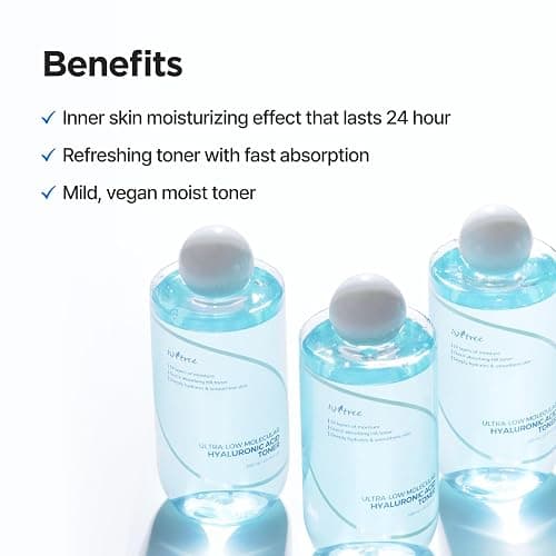 ISNTREE Ultra-Low Molecular Hyaluronic Acid Toner (300 ml) thumbnail 8