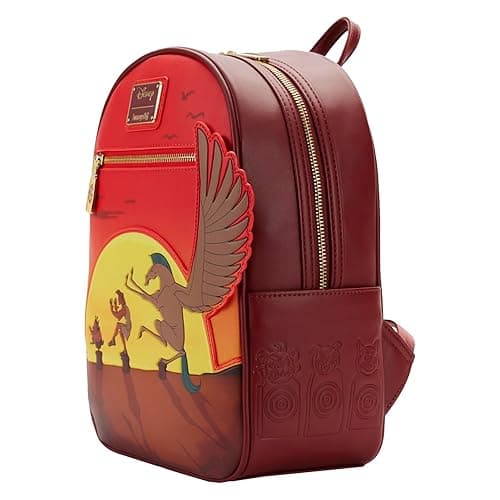 Loungefly Disney Hercules 25TH Anniversary Sunset Mini Backpack thumbnail 4