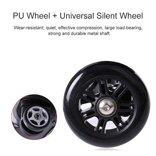 Motorized Ride-On Luggage Suitcase with Scooter Function and TSA Lock for Adult and Teen Travel thumbnail 4
