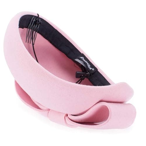 Lawliet Teardrop Women 1940s Wool Felt Fascinator Hat Bow Tam Beret Casque A568 thumbnail 4