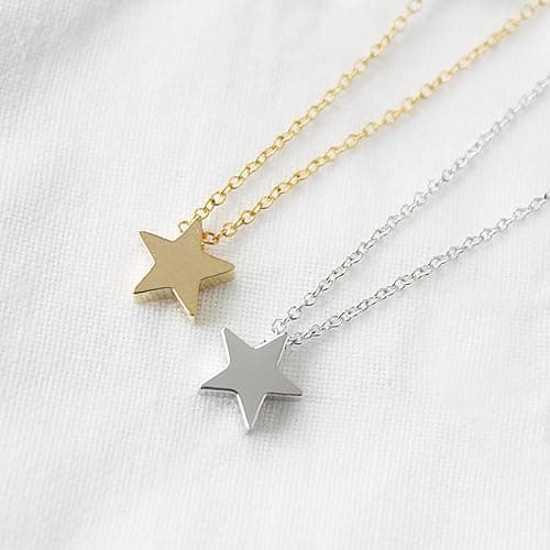 Valloey Rover Gold Necklace for Women 14K Gold Plated Circle Cubic Zirconia Pendant Necklace Dainty Twist Rope Chain Necklace Simple Jewelry Gift for Women thumbnail 5