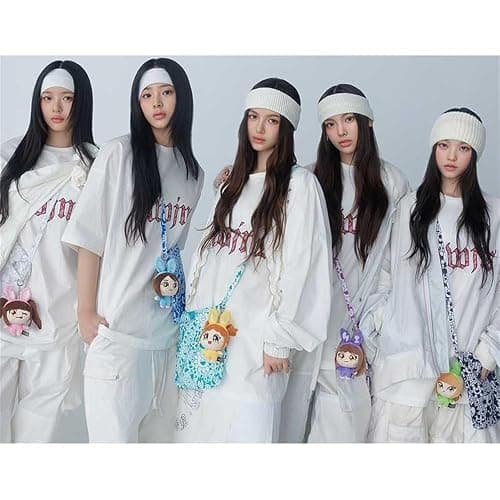Newjeans t-Shirt Minji Hanni Danielle Haerin Hyein Same t Shirts Cotton Unisex Tees Premium Quality thumbnail 2