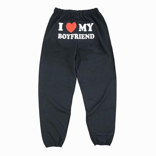 I Love My Boyfriend Sweatpants - Women's Sweatpants thumbnail 2