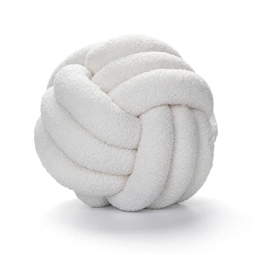 Knotenkissen & Knoten Deko - 22 Farben & 4 Größen - Aesthetic Kissen Ball Für Stilvolle Wohnaccessoires Und Moderne Deko-Ideen (Durchmesser 13CM,2) - Image 1