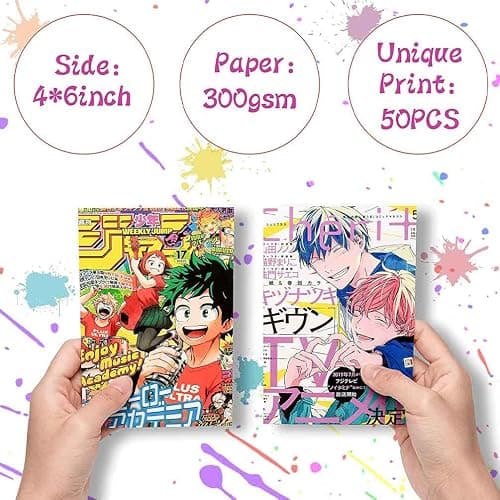 ALIBRAHIM 50Pcs Anime Magazine Wall Collage Kit, Aesthetic Picture Indie Room Decor, Fashion Room Decor for Teenagers, Room Wall Art Print, Dorm Photo Display, VSCO Posters for Bedroom thumbnail 7