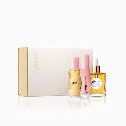 Gisou Honey Gloss On The Go Travel Set, Wildflower Honey Hair Perfume, Watermelon Sugar Lip Oil, Hair Oil, Shine-Boosting thumbnail 2
