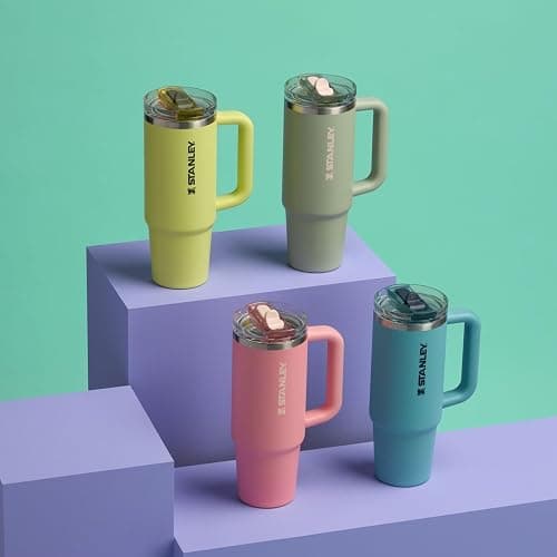 STANLEY Quencher ProTour Flip Straw Tumbler with Leakproof Lid | Built-In Straw & Handle | Cupholder Compatible for Travel | Insulated Stainless Steel Cup | BPA-Free thumbnail 5