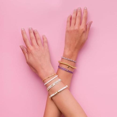 Pura Vida Bracelet Sweet Honey Bracelet Stack, 3 Stackable Bracelets for Women thumbnail 4
