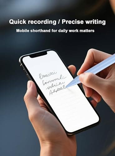 Stylus Pen for Android, A11+/A9+ Pencil Power-Display Android Tablet Pen 4 POM Tip Rechargeable Stylus Pen for iPhone 6-17, Samsung Galaxy Tab A11/A9, Switch, Other Smartphone and Tablet Devices-Blue thumbnail 6