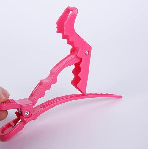 HH&LL Hair Clips for Women – Wide Teeth & Double-Hinged Design – Alligator Styling Sectioning Clips of Professional Hair Salon Quality - 10Pack (Mixed Candy) thumbnail 4