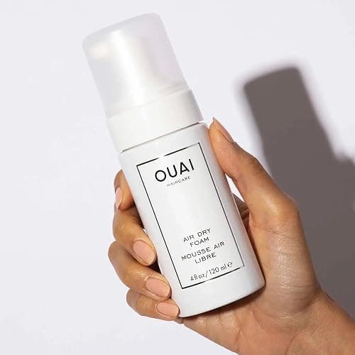 OUAI Air Dry Foam - Hair Mousse for Curly Hair & Beach Waves - Conditioning & Detangling With Kale and Carrot Extract - Paraben, Phthalate and Sulfate Free (4 Oz) thumbnail 4
