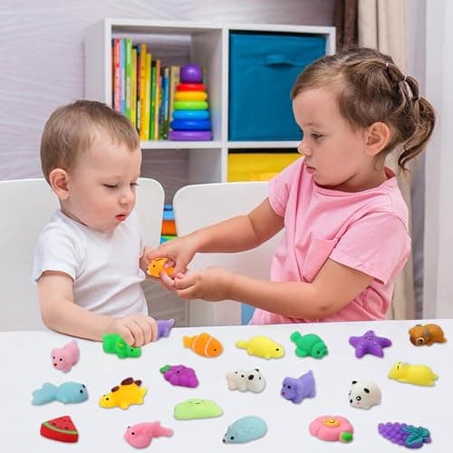 30 Pack Squishy Toys, Kawaii Squishies Party Favors for Kids 4-8 8-12 Treasure Box Toys for Classroom Birthday Xmas Gifts Goodie Bag Mini Animals Mochi Squishy Stress Relief Sensory Toys Random thumbnail 6