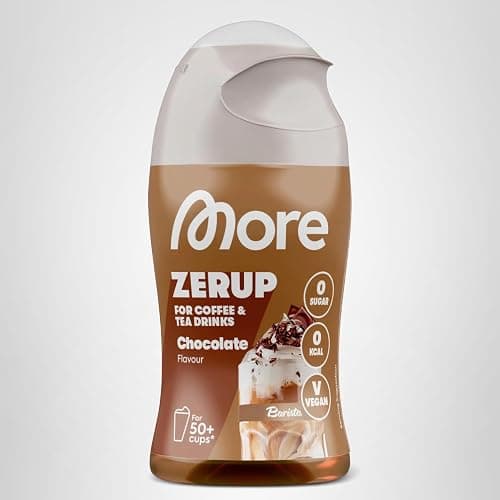 MORE Barista Zerup, Chocolate, 65 ml, für Kaffee, Tee und Heißgetränke, vegan, zero Kalorien - made in Germany thumbnail 7