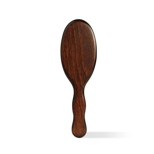 BUR BUR The Mermaid Brush - Wet Detangling Hair Brush | With Wooden Handle and Fexible Nylon Bristles | Scalp Massaging, Detangling thumbnail 3