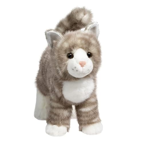 Douglas Zipper Gray Tabby Cat Plush Stuffed Animal thumbnail 3