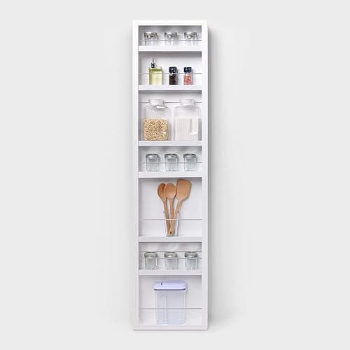Cabidor Classic | Behind The Door | Adjustable | Medicine Cabinet, Kitchen Cabinet, & Bathroom Storage Cabinet - Image 1