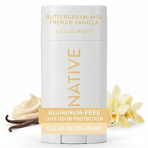 Native Deodorant Contains Naturally Derived Ingredients, 72 Hour Odor Control, Deodorant for Women and Men, Aluminum Free, Buttercream & French Vanilla 2.65oz - Image 1