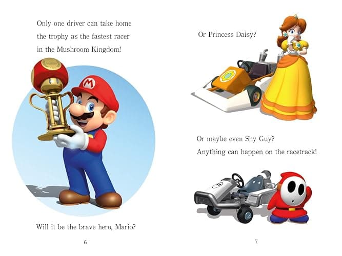 Mario Kart: Off to the Races! (Nintendo® Mario Kart) (Step into Reading) thumbnail 3