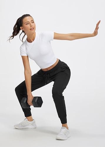 Libin Women's Joggers Pants Athletic Running Petite/Regular/Tall Sweatpants with Pockets Tapered Casual Workout Pants thumbnail 5