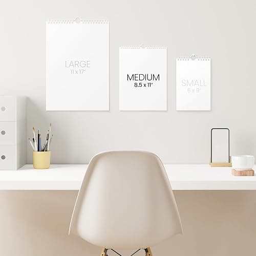 Karto Wall Calendar 2026-2027 8.5x11 in - Flowers | July 2026 to December 2027, Vertical, Boosts Productivity, Easy Monthly Planning thumbnail 6
