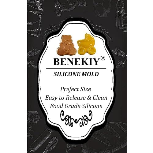 2 Pack Baby Shower Themed Silicone Soap Mold, 3D Baby Carriages Bottle Little Feet Bear fondant Mold Cake Decorating Tools for Chocolate, Soap, Sugar Craft, Candy, Cupcake Topper, Polymer Clay thumbnail 7