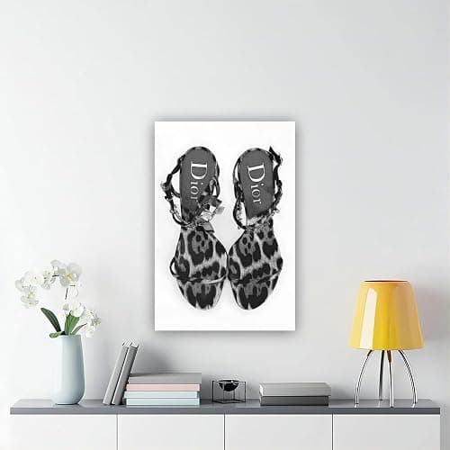 Dehub Black And White Luxury Poster for Home Office Decoration Chic Fashion Canvas Prints for Wall Aesthetic Perfect Gifts for Birthday Party Unframe-style 08x12inch(20x30cm) thumbnail 6