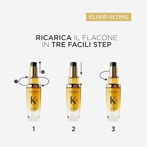 Kérastase, Olio Per Capelli Secchi e Spenti, Anti-crespo, Termoprotettore, Con Olio di Argan, Marula e Camelia, L'Huile Originale Elixir Ultime, 75 ml thumbnail 12