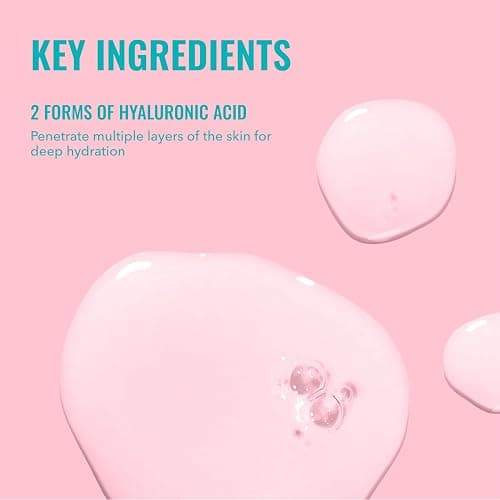 Good Molecules Hyaluronic Acid Serum - 1% Hyaluronic Acid Non-greasy Ultra Hydrating Serum, Facial Moisturizer for Plumper Skin, Skin Care for Face thumbnail 3