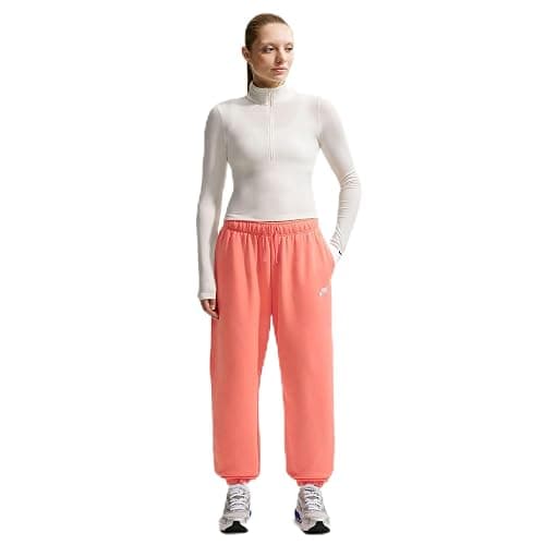 Nike Women's Sportswear Club Fleece Mid-Rise Oversized Sweatpants - Image 1