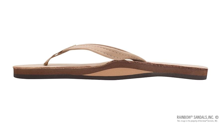 Rainbow Sandals Women's Single Layer Leather Sandal Narrow Strap thumbnail 2