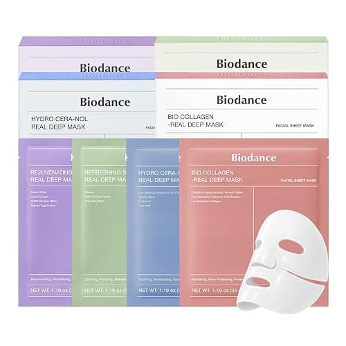 BIODANCE Multi-Care Experience Kit: Caviar PDRN, Bio Collagen & Ceramide Panthenol & Sea Kelp Mask Dicovery Bundle — All-in-one Korean Skin Care, Skin Care Set - Image 1
