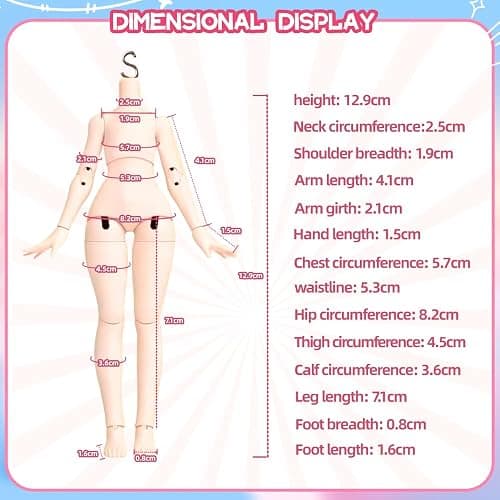 XiDonDon Minty The Fantasy Forest Series 1/12 BJD Doll OB11 Size Action Figures Collectable Anime Figures Dolls Mystery Box Gifts (Single Box) thumbnail 2