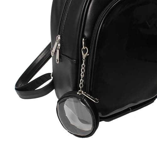 CHERRY SAUCE Kawaii Backpack PU Leather Ita Bag Aesthetic Cute Purse Pin Display thumbnail 6