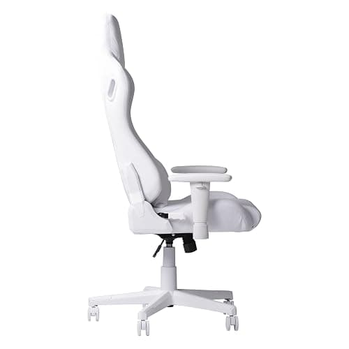 Techni Sport White Velvet Gaming Chair thumbnail 7