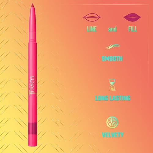 Juvia's Place Coffee Shop Luxe Lip Liner - Wine - Colorstay Matte Finish Lip Pencil, Makeup for Natural Long Lasting Beauty and Sensational Wear, Lip Stain Kiss Proof Cometics thumbnail 2