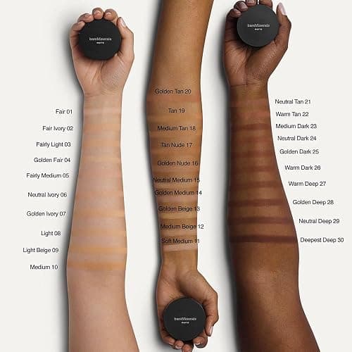 bareMinerals Original Loose Powder Foundation SPF 15, Clean Mineral Powder Face Makeup, Sheer-to-Full Coverage, Talc-Free, Non-Comedogenic, Vegan, Cruelty-Free & Dermatologist-Tested thumbnail 6