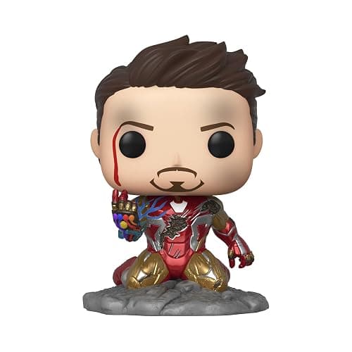 Funko Pop! Avengers Endgame: I Am Iron Man Glow-in-The-Dark Deluxe Vinyl Figure, Multicolored thumbnail 2
