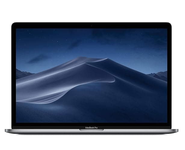 Apple 15.4in MacBook Pro Laptop (Retina, Touch Bar, 2.6GHz 6-Core Intel Core i7, 16GB RAM, 512GB SSD Storage) Space Gray (MR942LL/A) (2018 Model) (Renewed) - Image 1