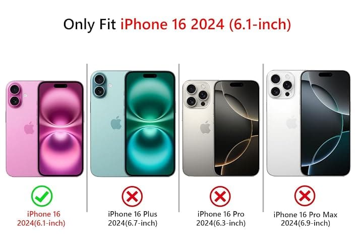 NITITOP Compatible with iPhone 16 Case with Wrist Strap Cute Leopard Stylish Amber Tortoise Design for Women Girls Men Soft TPU Shockproof Full Camera Protection Cover - Brown thumbnail 5