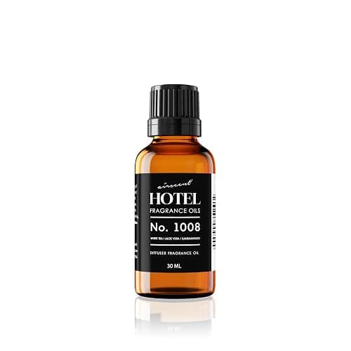AirScent Hotel Diffuser Oil No. 1008 - White Tea, Aloe Vera & Sandalwood - Hotel Scent Dupe - Premium Fragrance Oil for Ultrasonic and Waterless Diffusers and Crafting - 30 mL, 1 fl oz Bottle - Image 1