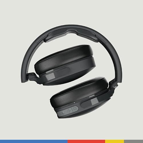 Skullcandy Hesh Evo Wireless Over-Ear Bluetooth Headphones, Noise Isolating, Up to 36 Hours Battery, Foldable Lightweight Design, Microphone for iPhone Android - True Black (CA Version & Warranty) thumbnail 3
