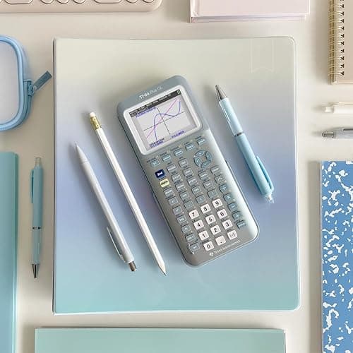 TI-84 Plus CE Graphing Calculator, Fractal Frost thumbnail 13