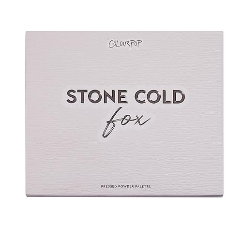 ColourPop Stone Cold Fox Eyeshadow Palette - 30 Pan Cool Tone Eye Makeup Palette with Matte & Metallic Finishes - High-Pigment Eye Makeup with a Long-Wearing Formula (1.16 oz) - Stone Cold Fox thumbnail 8