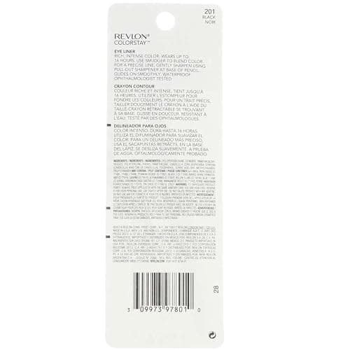 REVLON ColorStay Eyeliner with SoftFlex, Black 201, 0.01 Ounce (28 g) (Pack of 2) thumbnail 4