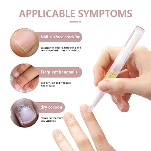 Nail Growth Oil, 2 PCS Cuticle Oil for Nails, Rejuvenation Nail Repair Oil for Moisturize Strengthen thumbnail 6