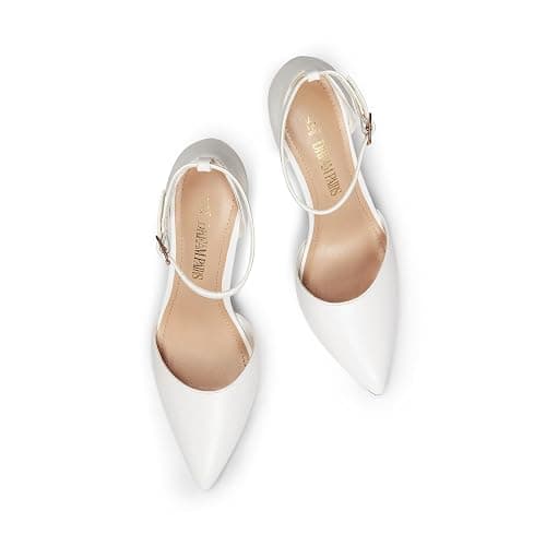 DREAM PAIRS Women's High Stiletto Dress Heels Pumps | Closed Toe Pointed Toe Ankle Strap Dress Comfortable Pumps Shoes for Wedding Party Birthday Dancing thumbnail 7