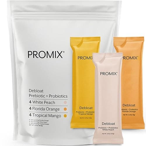 ProMix Nutrition Debloat Prebiotics and Probiotics - Digestive Health, Nausea Relief, Gut Repair, and Bloating Relief for Women and Men - Variety Pack - 12 Servings (Pack of 12) - Image 1
