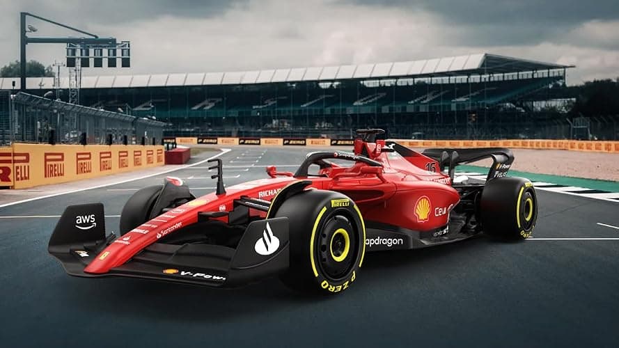 Voltz Toys Authentic Licensed 1:18 Ferrari F1 75 Remote Control Car - F1 Collection RC car Series for Kids and Adults - 2.4GHz RC Car for Gift (1:18 Ferrari F1 75) thumbnail 2
